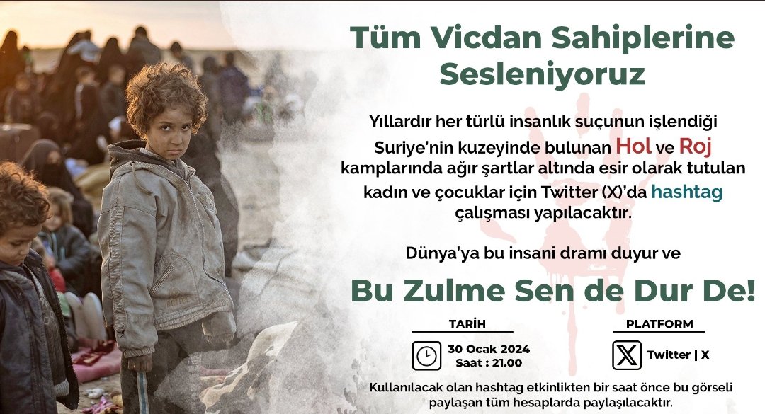 @ahlaksunnett 
<a href="/Halis_Bayancuk/">Halis Bayancuk</a> 
<a href="/medyatakva/">Takva Medya</a> 
<a href="/ibrahimGadbann/">ibrahim Gadban</a>
<a href="/ramazanhoca_12/">Ramazan Işık</a> 
<a href="/MuratGezenler/">Murat Gezenler</a> 
<a href="/ugur_pekcan42/">Uğur Pekcan</a> 
<a href="/HamzaBroniResmi/">Hamza Broni</a> 
@abdulbari_hoca 
<a href="/talebe4242/">Daru'l Hidaye</a> 
<a href="/OzcanYILDIRIM_/">Özcan Yıldırım</a> 
<a href="/mhmmdcyhnhoca/">Muhammed Ceyhan</a>
<a href="/huseyinoral18/">Hüseyin Oral</a> 
<a href="/DEMGenelMerkezi/">DEM Parti</a> 
<a href="/omerrocalan/">Ömer Öcalan</a> 
#hol da kadın ve çocuklara zulüm var.
