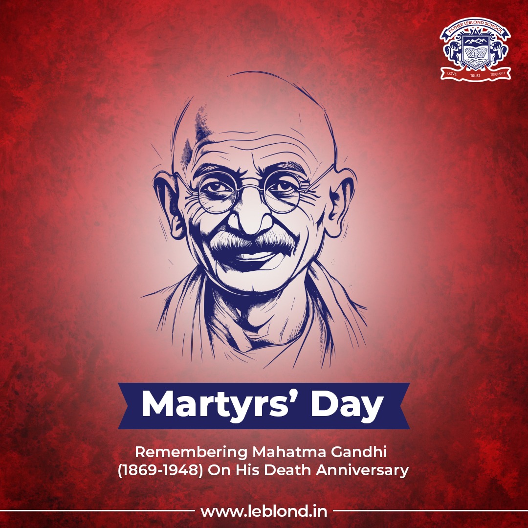 FatherLeblond's tweet photo. On the occasion of Martyrs’ Day, let’s remember the sacrifices of our brave martyrs who laid down their lives for the nation.

#MartyrsDay #FatherLeBlondSchool #SaluteToMartyrs #RememberingTheBrave #IndiaAgainstTerrorism #JaiHind #Patriotism #NationalUnity #RespectForMartyrs https://t.co/ubBu9cKpTQ