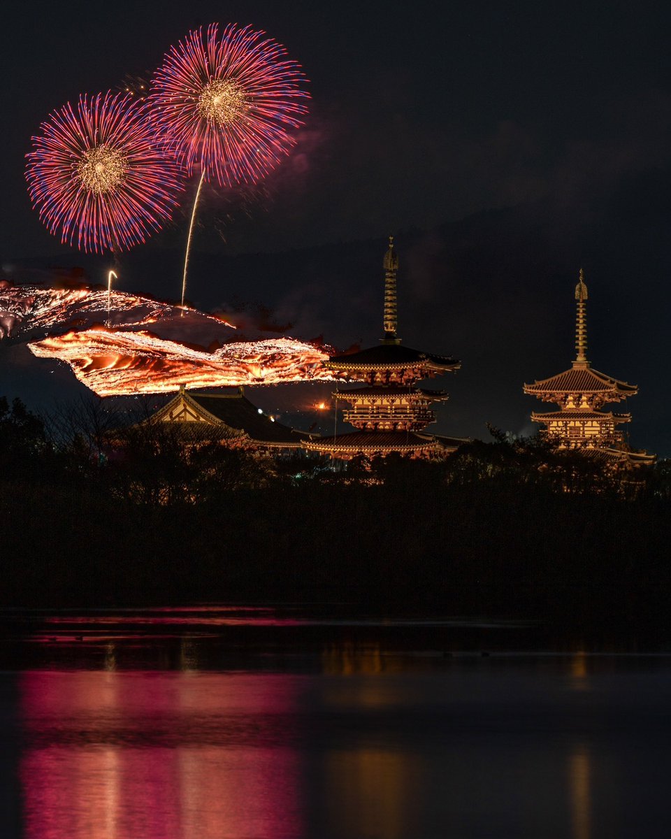 若草山焼き2024 *

奈良の薬師寺と花火と野焼きです。
