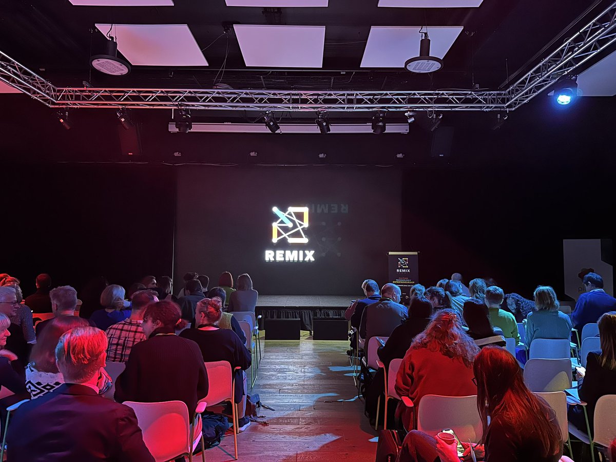 Good morning from <a href="/HereEast/">Here East</a> and todays great event is <a href="/remix/">Remix</a> . Always a pleasure to work with these guys and have been an avid supporter and follower over the years.  Now… we get to host in <a href="/Plexalcity/">Plexal</a> #tech #culture #innovation