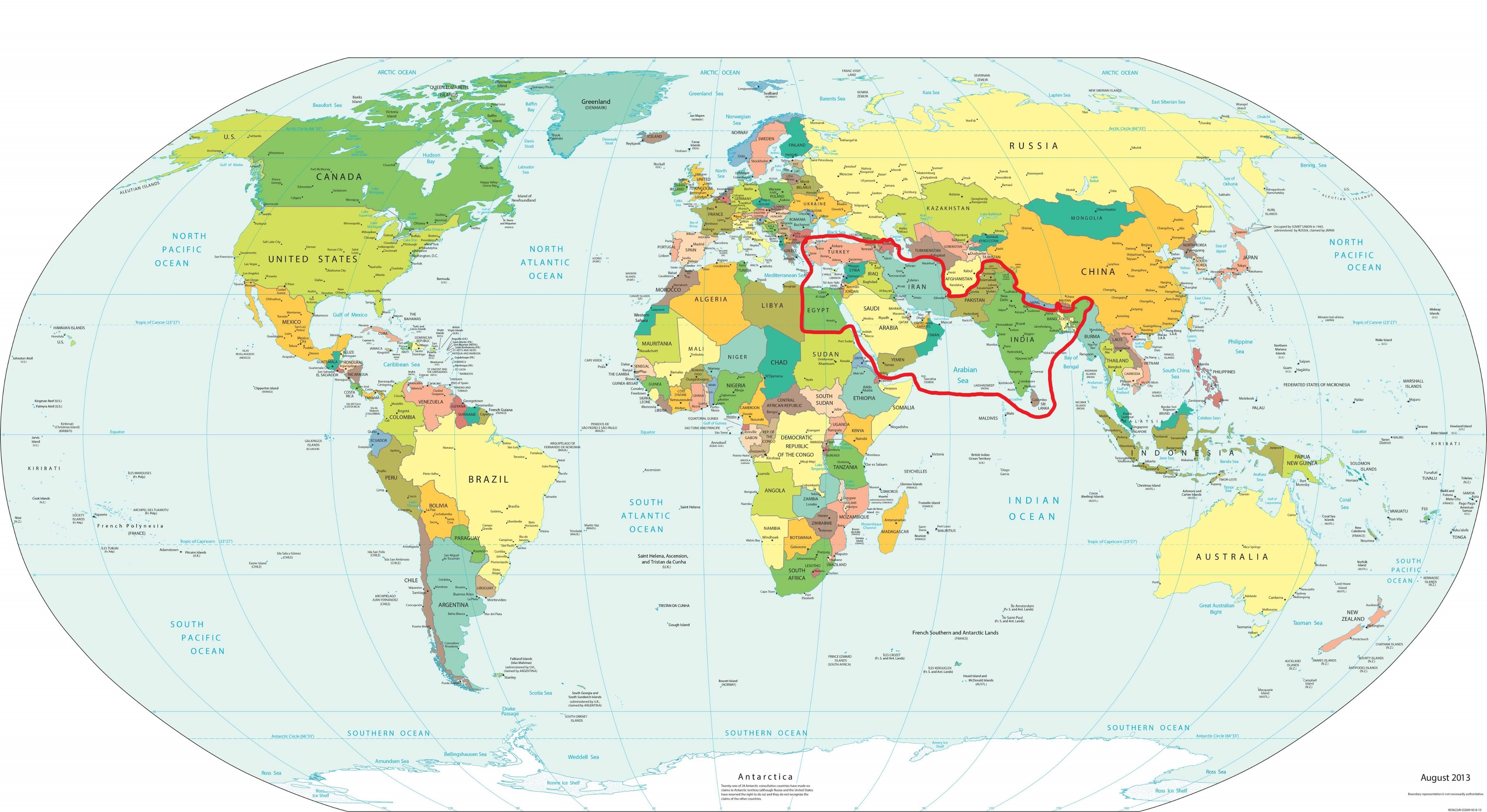 World Map - Worldometer