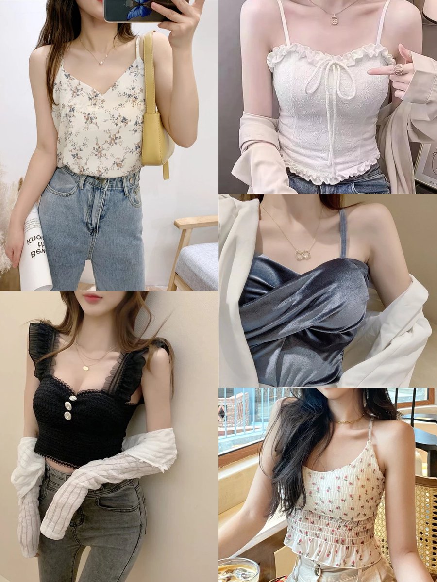 pretty tanktop on shopee☆❀🦋

a thread~