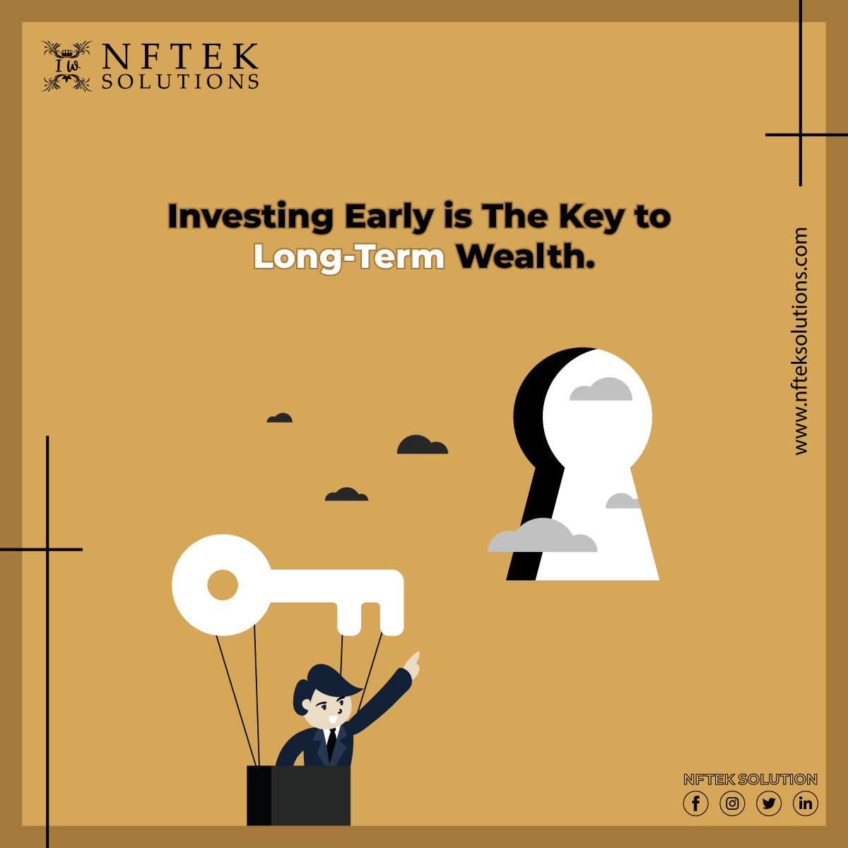 NftekSolutions's tweet photo. Invest with us for a journey towards prosperity. Your success story starts here. #InvestWithUs 🌐💰
.
.
.
#NFTekSolutions #DigitalMarketingAgency #LISAXBVLGARI #bbillkin #บางกอกคณิกา #โหนกระเเส #Budget2024 #Crypto #ثانوية_النسيم #XPLUSMON #LiemaPantsi #EXpeciallyForYou #GalaxyS24 https://t.co/CNnwWGRN5j