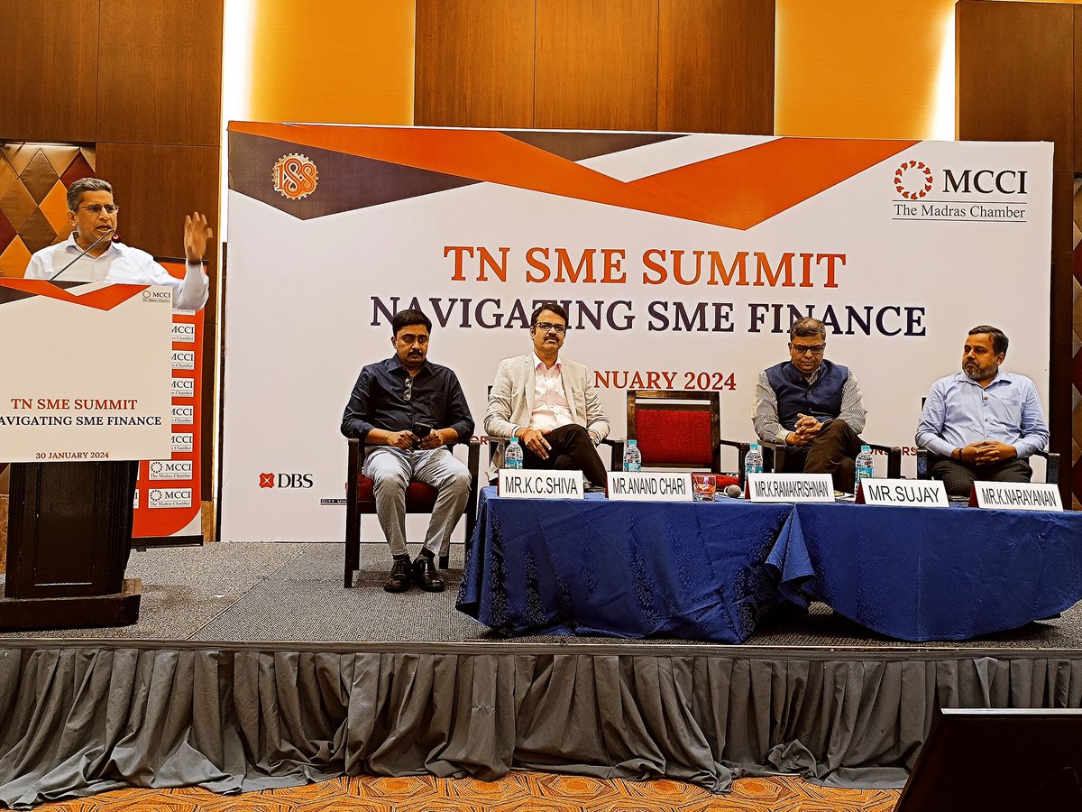 MCCI'S TN SME Summit: Navigating SME Finance

Technical Session: Leveraging the new financing models 

#tnsmesummit
#mcci #madraschamber #smefinance