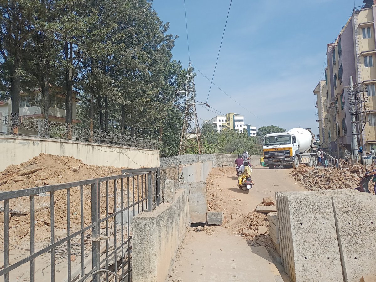 60 Days. How many more days is this going to take?

SWD reconstruction. Kaggadasapura main road blockage.

<a href="/ICCCBengaluru/">INTEGRATED COMMAND AND CONTROL CENTRE</a> <a href="/SRaghuMLA/">S Raghu</a>