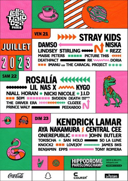 minunivers's tweet photo. Lollapalooza Paris

Hyde Park

Global Citizen

Ipprodromo snai 

Our stray kids will always be so famous https://t.co/GWNoxBke71