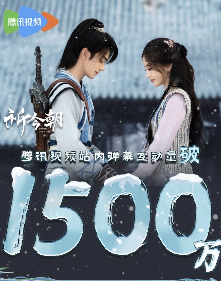 xukaidaily7's tweet photo. #SwordAndFairy6 Weibo Update
2024/1/30
Protect and accompany you when wandering around Jiuquan, #SAF6 current number of barrage interactions has exceeded 15 million. watch the drama together with the barrage teachers 💙👏
#XuKai https://t.co/jhbB6gmpmo