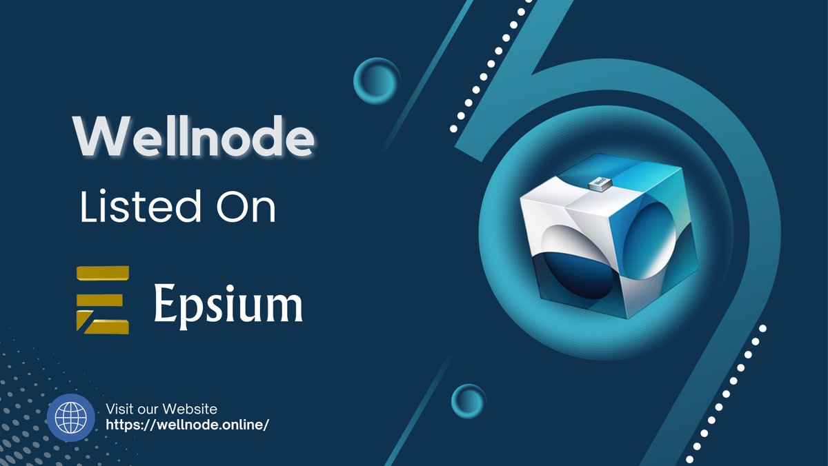 Well_Node's tweet photo. 📢Happy to inform you that WEND is now listed on @EpsiumMegaCorp
link is below
https://t.co/6GrJXTx0cg
#wellnode #masternodecoin #listing #platform #hosting #masternode #project #CryptoNews #cryptotrading https://t.co/RrKcOFxGWn