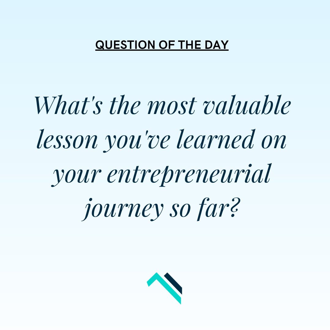 ge_summit's tweet photo. Entrepreneurial wisdom is earned through experience! Share the most valuable lesson you've picked up on your journey. 

Every setback is a setup for a comeback in the entrepreneurial world! 🚀

#TuesdayThoughts #Entrepreneurship #LessonsLearned #BusinessWisdom https://t.co/9M8qRnTBD4