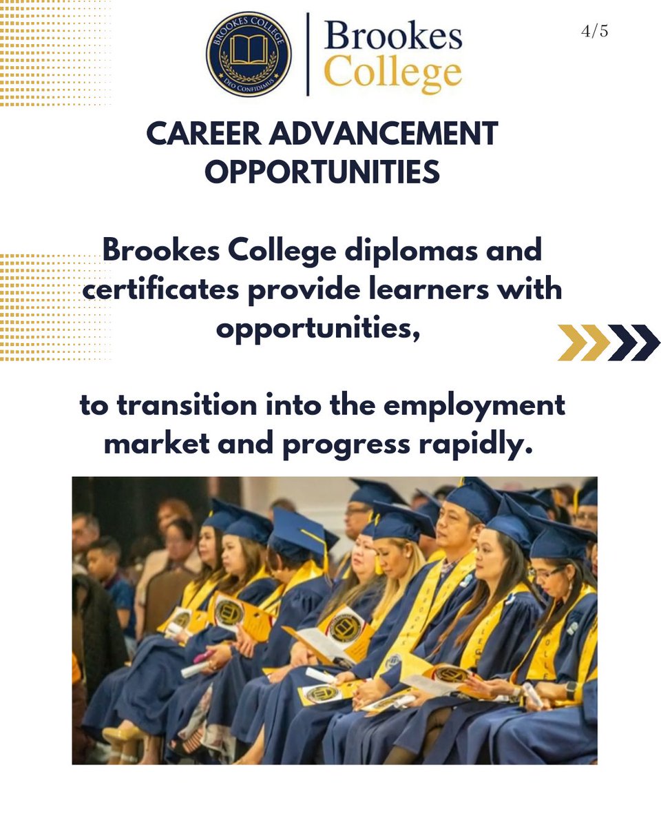 BrookesCollege's tweet photo. BROOKES COLLEGE
Your Career Starts With Us
Our college provides education that prepares students, career-building adults, and career changers for a profitable career and beneficial professions.

Visit the link 🔗 in our bio to get started.

#BrookesCollege
#CanadianEducation https://t.co/S2exgDQECM