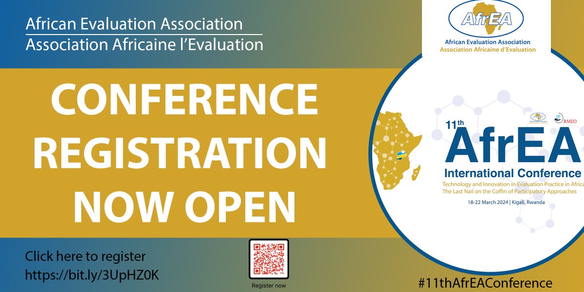 We are excited to announce that the 11thAfrEA Conference 2024 registration is now open. Register now for the Early Birds fees from 26 Jan - 18th Feb 2024 Click on the link to REGISTER NOW !!! bit.ly/3UpHZ0K