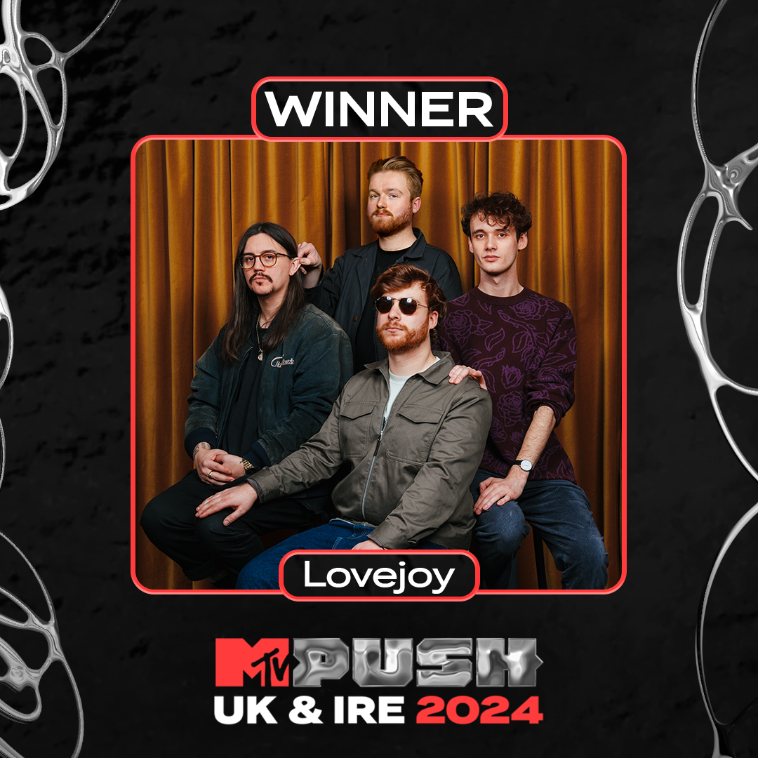 LOVEJOY ARE YOUR #MTVPUSHUKIRE2024 WINNERS!!!!! Huge huge congrats to Lovejoy ⭐️⭐️⭐️⭐️ #lovejoyband #mtvmusic #mtvpush #lovejoy #lovejoyband @lovejoy