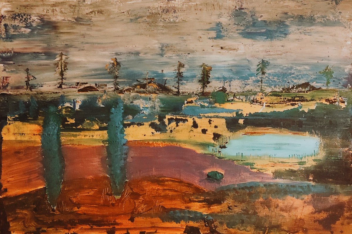 RomanNo64446792's tweet photo. Somewhere in the Bohemian Forest.
(Acrylic on canvas.) https://t.co/mNQDIGtcBI