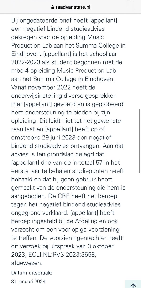 StagesinZuid's tweet image. Morgen uitspraak van de @RaadvanState in de eerste #mbo zaak. Het was duidelijk DAT er extra ondersteuning nodig was maar de grote vraag was WAT dan? Ik hoop voor alle ouders en kwetsbare jongeren dat er een Stappenplan-arrest komt voor passend onderwijs mbo. (#WMO) #willekeur