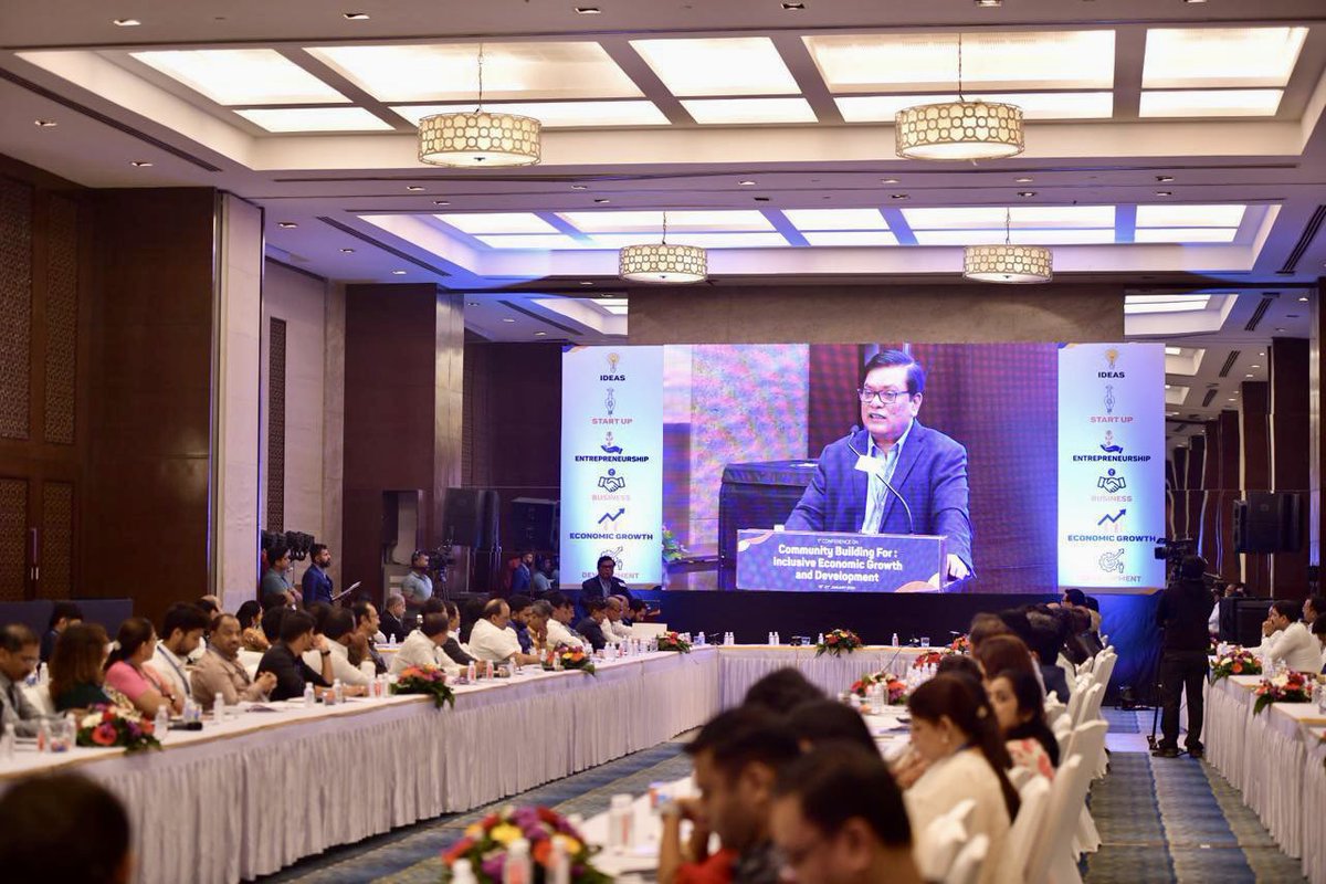 Addressed at a conference on fostering community growth and development, hosted by educationist friend, Mr. Rahul Karad, Managing Trustee &amp; Executive President of MIT Group of Institutions in Pune. Shared the case study of <a href="/DICCIorg/">DICCI</a> and discussed its outcomes. 
#RahulKarad