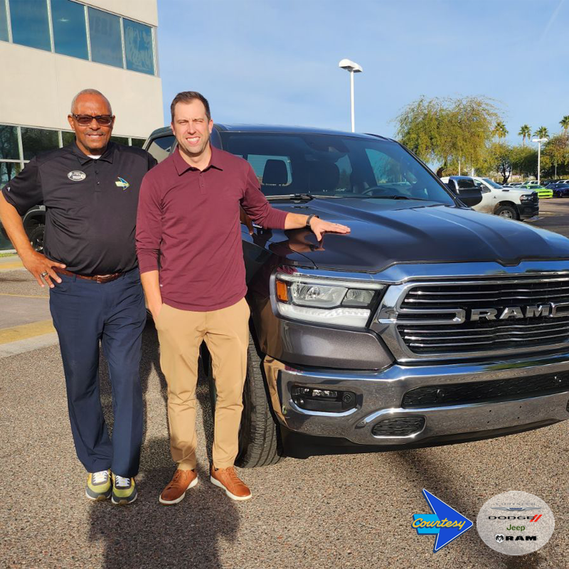 CourtesyCDRSS's tweet image. Robert Ryan wanted a truck for family 👨‍👩‍👦 AZ adventures like this 2024 #Ram1500, and he l♥️ved working with Marvelous Marvin Read. Interested in a quality #CourtesyCDJRSuperstitionSprings vehicle, call Marvin at 480-569-2991. #TheCourtesyWay #CourtesyCDRAZ #Marvin4aCDJR