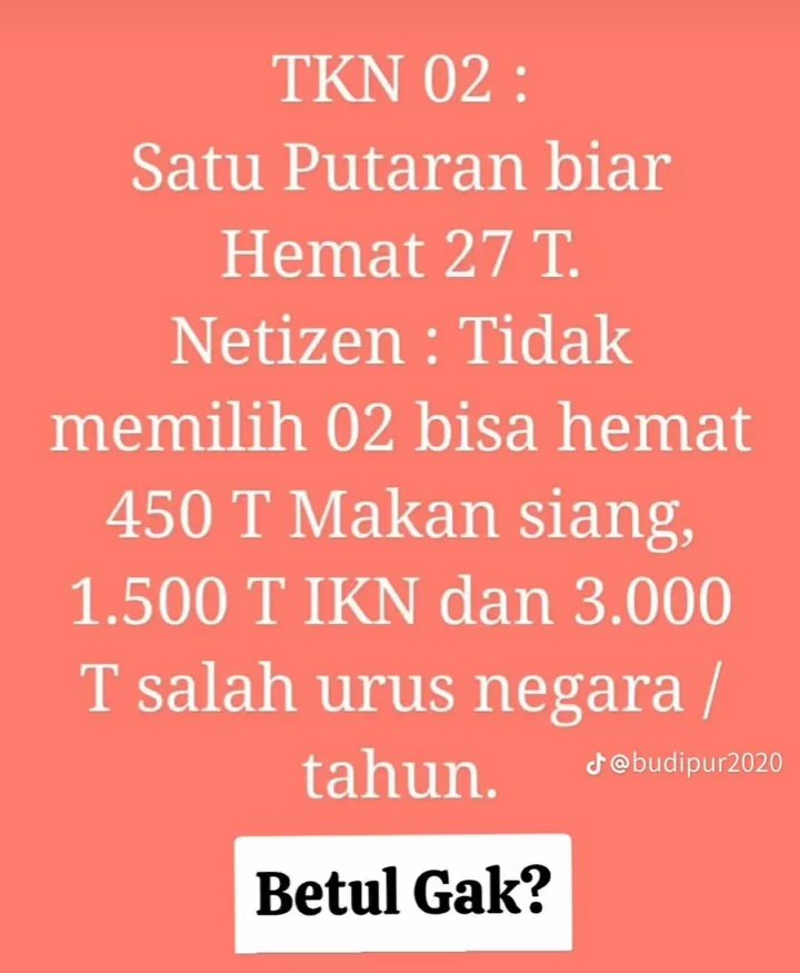 Betul Juga Ya ???
👍