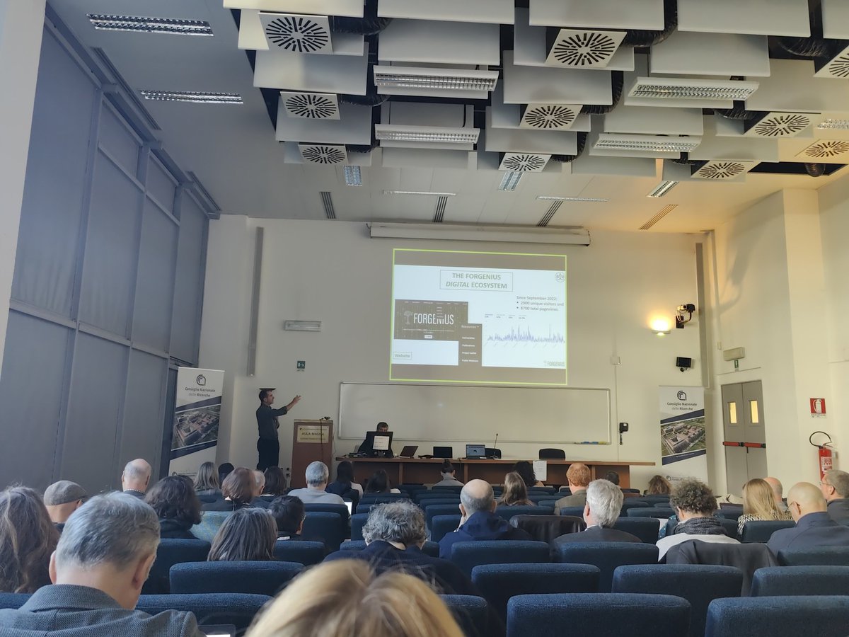 And now, @Michele_Bozzano talks about @FORGENIUS_EU digital ecosystem!
