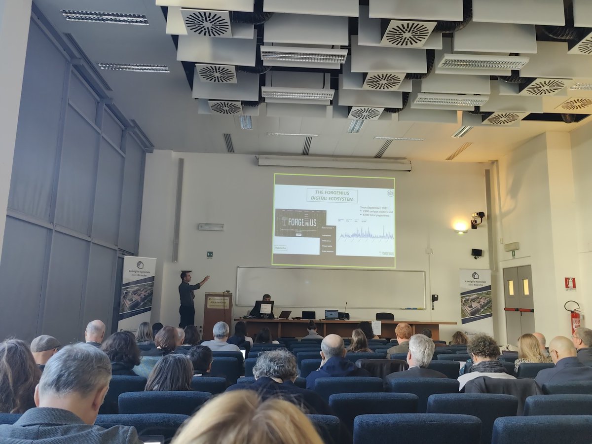 NewtVision's tweet photo. And now, @Michele_Bozzano talks about @FORGENIUS_EU digital ecosystem! https://t.co/Vu3jf6aB5W