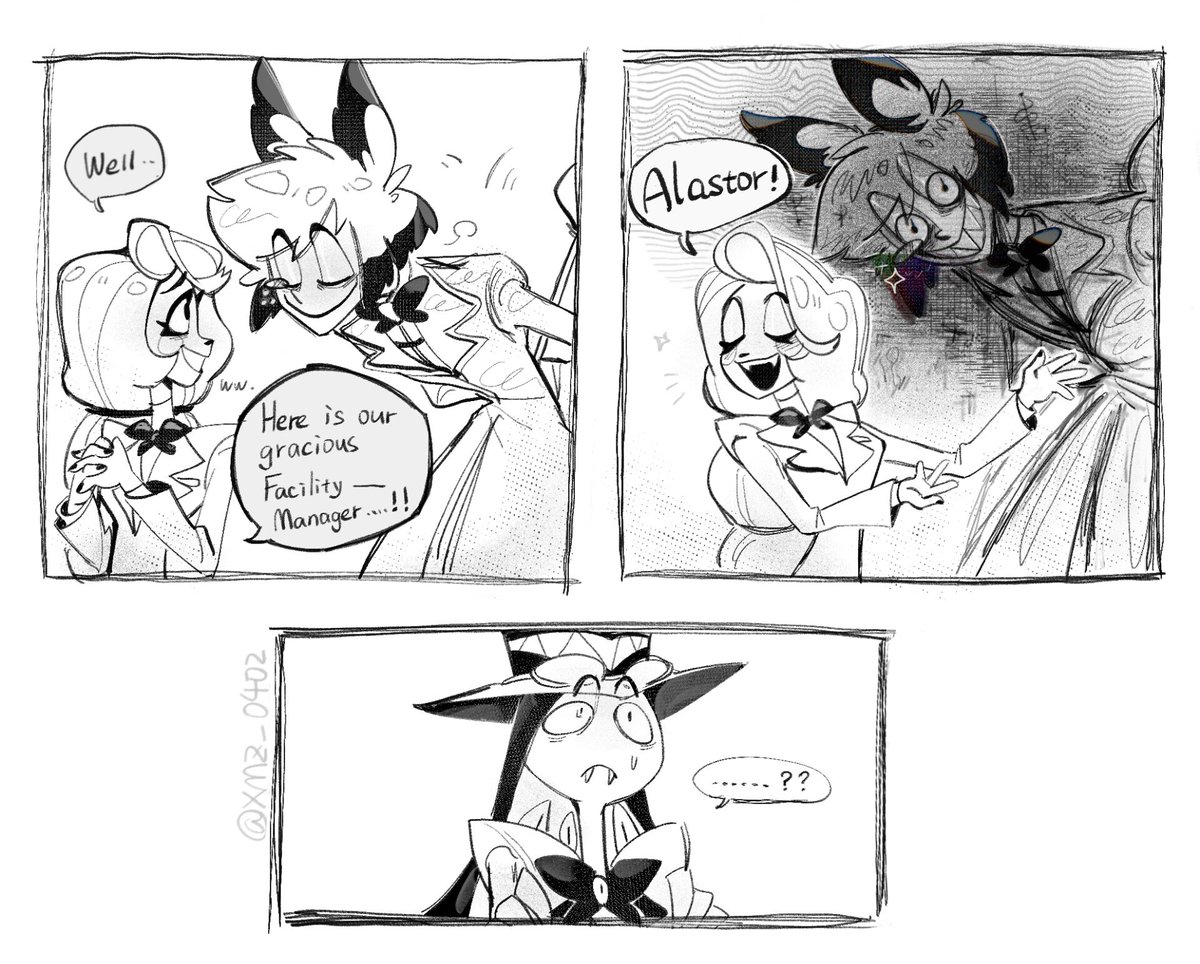 #charlastor
我想看，所以画了🙌