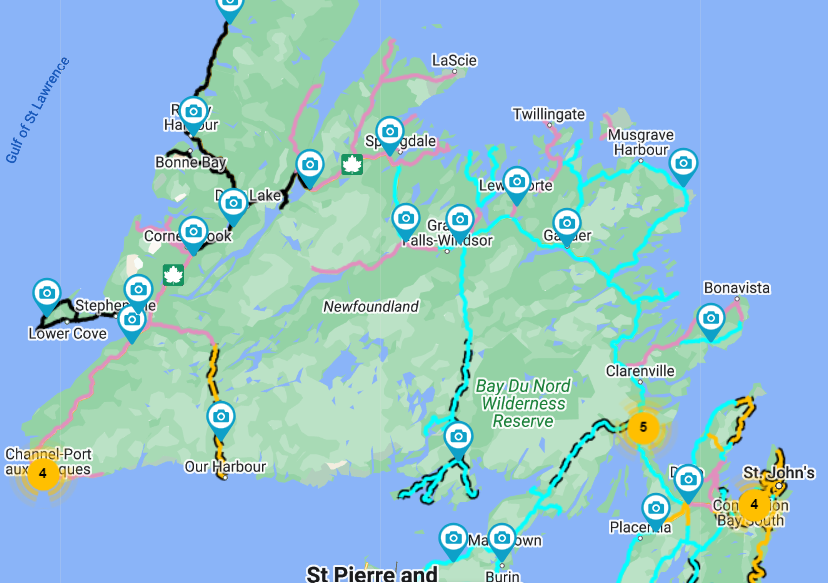 511NL listing roads around the metro area as "travel not recommended" and at least snow-covered for much of Eastern Newfoundland. Extra time needed to get wherever you're going this morning #nltraffic
