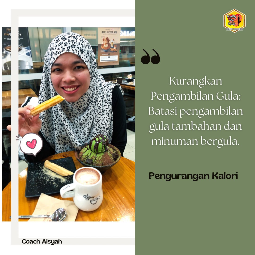 aisyahjaafar24's tweet image. Tips Kurus berkesan #3

Pengurangan Kalori:

“𝙆𝙪𝙧𝙖𝙣𝙜𝙠𝙖𝙣 𝙋𝙚𝙣𝙜𝙖𝙢𝙗𝙞𝙡𝙖𝙣 𝙂𝙪𝙡𝙖— 𝘽𝙖𝙩𝙖𝙨𝙞 𝙥𝙚𝙣𝙜𝙖𝙢𝙗𝙞𝙡𝙖𝙣 𝙜𝙪𝙡𝙖 𝙩𝙖𝙢𝙗𝙖𝙝𝙖𝙣 𝙙𝙖𝙣 𝙢𝙞𝙣𝙪𝙢𝙖𝙣 𝙗𝙚𝙧𝙜𝙪𝙡𝙖.”

#coachaisyahjaafar #tipskurus #azamkurus2024 #bajuraya2024 #healthywayoflife💛