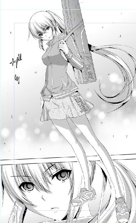 #同じ人が描いた温度差が凄い絵を貼る 