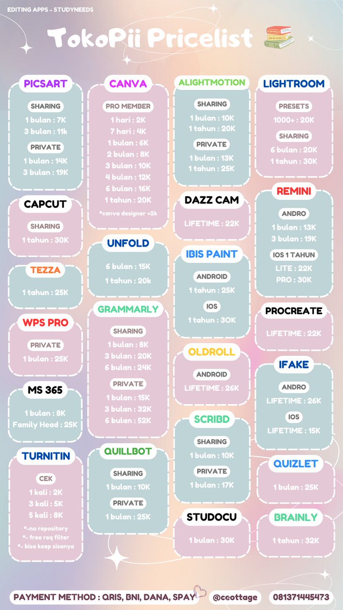 ceottage's tweet image. start 4k

⊹ ۪ ࣪꒰ 💵 dana spay qris BNI
⊹ ۪ ࣪꒰ ☎️ dm or bit.ly/wa-piii