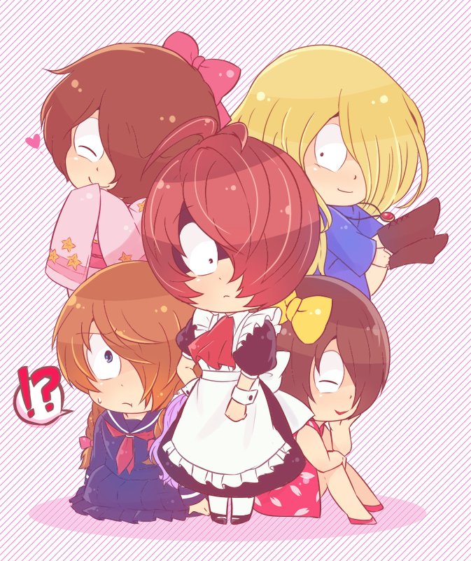 女装　絵　過去 