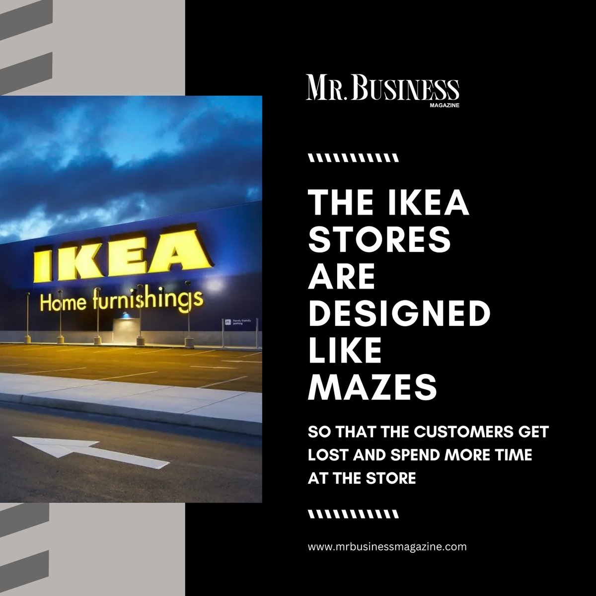 mrbusinessmag's tweet image. Ikea has used a good strategy to keep the customers hooked to the store.

#IKEA #IKEAhacks #IKEAhome #IKEAideas #IKEAlove #IKEAdecor #IKEAstyle #IKEAinspiration