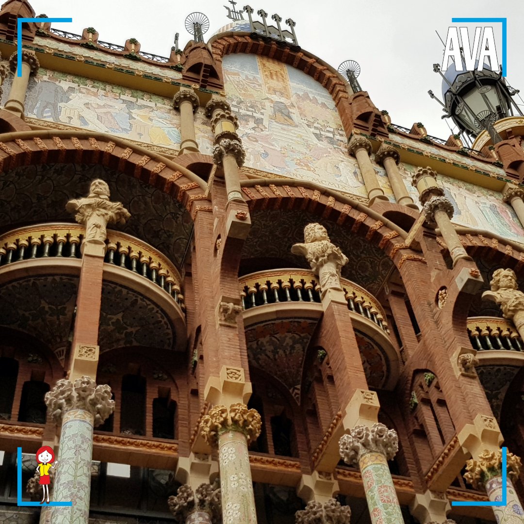 If you have the opportunity to visit Barcelona, don't miss Palau de la Música Catalana. It is a special destination offering a unique cultural experience in a remarkable architectural setting.
.
#Barcelona #Spain #PalauDeLaMusicaCatalana 
#Modernism #Catalonia #UNESCOHeritage
