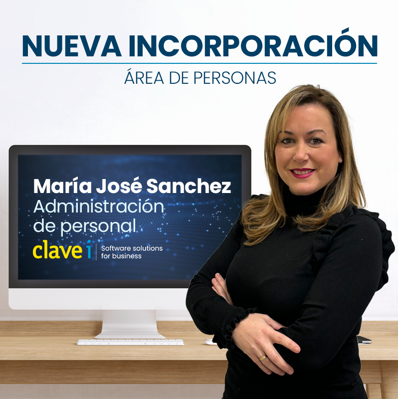 CLAVEi's tweet photo. 📣 ¡Contamos con una nueva incorporación en nuestro departamento de Personas!

María José llega a nuestra sede de Elche para el puesto de administración de personal 💟 🤝

¡Bienvenida al equipo María José! ✨

#ClaveiTD #SoftwareSolutions #NuevaIncorporacion https://t.co/NOiMe7x6sp