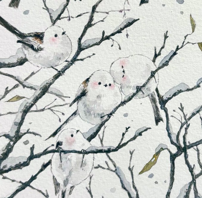 「枯れ木 冬」のTwitter画像/イラスト(新着)｜2ページ目