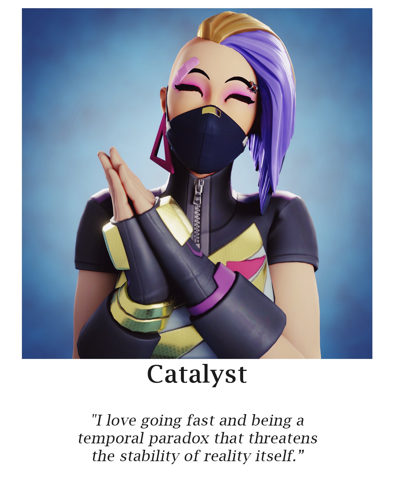Wasting_Night on X: “Catalyst sees the bright side of reality