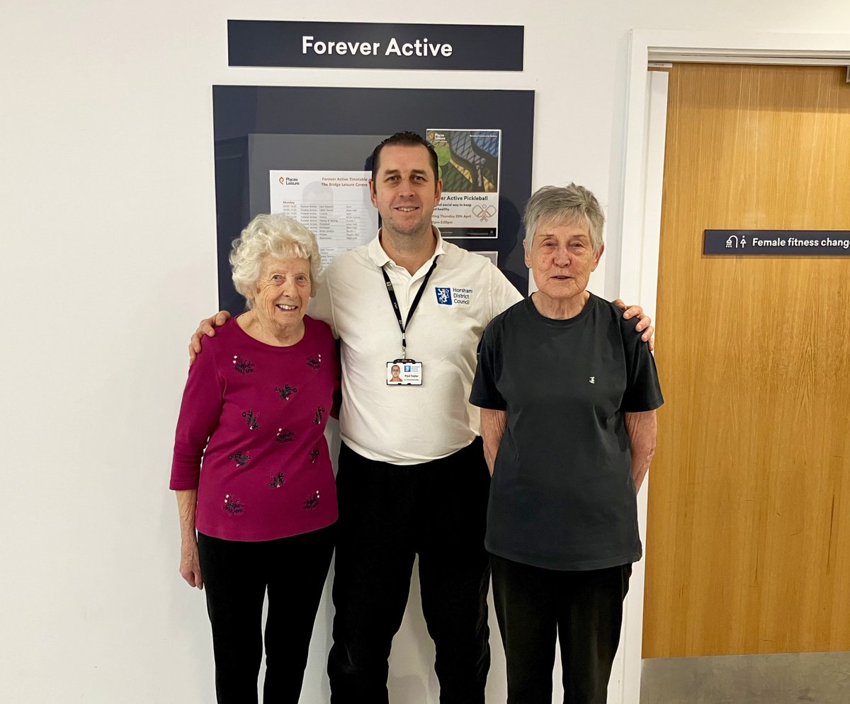 HorshamDC's tweet photo. Forever Active fitness classes🌟 Monica, in the first image has been running the yoga sessions for the last 30 years. Averil &amp; Jean,  have been inspiring members for 30+ years and continue to show us the benefits of  maintaining an active lifestyle! Book: https://t.co/4evhyPzOZF https://t.co/L3mdYDKKLj