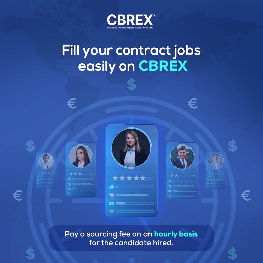 cbrexin's tweet image. Are you a USA/UK based staffing firm specializing in contract jobs? Leverage the expertise of verified remote recruiting firms on CBREX Marketplace to fulfill the position faster. 

Book a demo to learn how the platform works! Link: bit.ly/3RYHzNn

#CBREX #Recruiting