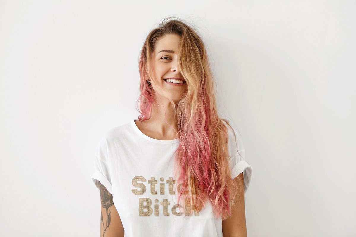 CuddleAndSnooze's tweet photo. Elevate your crochet style with our "Stitch Bitch" t-shirt, boasting a meticulously detailed crocheted font for a perfect blend of sass and craftsmanship.

#HandmadeCrochet #CrochetArtistry 
#HandcraftedFiber #CrochetCommunity #CraftingPassion https://t.co/W7sqDPKpyw