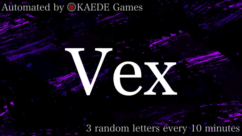 3letter_'s tweet photo. Vex https://t.co/f9Nw4TGf2J