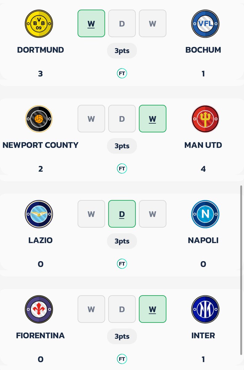 betmate_app's tweet photo. ๐ง๐๐ ๐ช๐๐ก๐ก๐๐ฅ๐ฆ ๐
๐ SUNDAY SHOWDOWN ๐
Two Betmates tied ๐ฅplace with 10/11 correct predictions sealing their victory! ๐ฅ
Only Athletic Club letting them down ๐
๐ค Paid Places: @McMoki7, @whitto777, @fi_youngy
#FTResult #Winners https://t.co/7XuypwmGNd