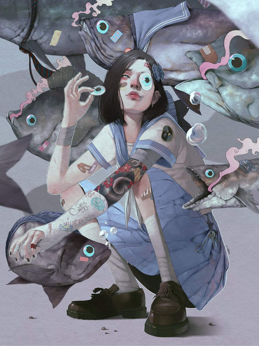 Show me your blue art 🩵