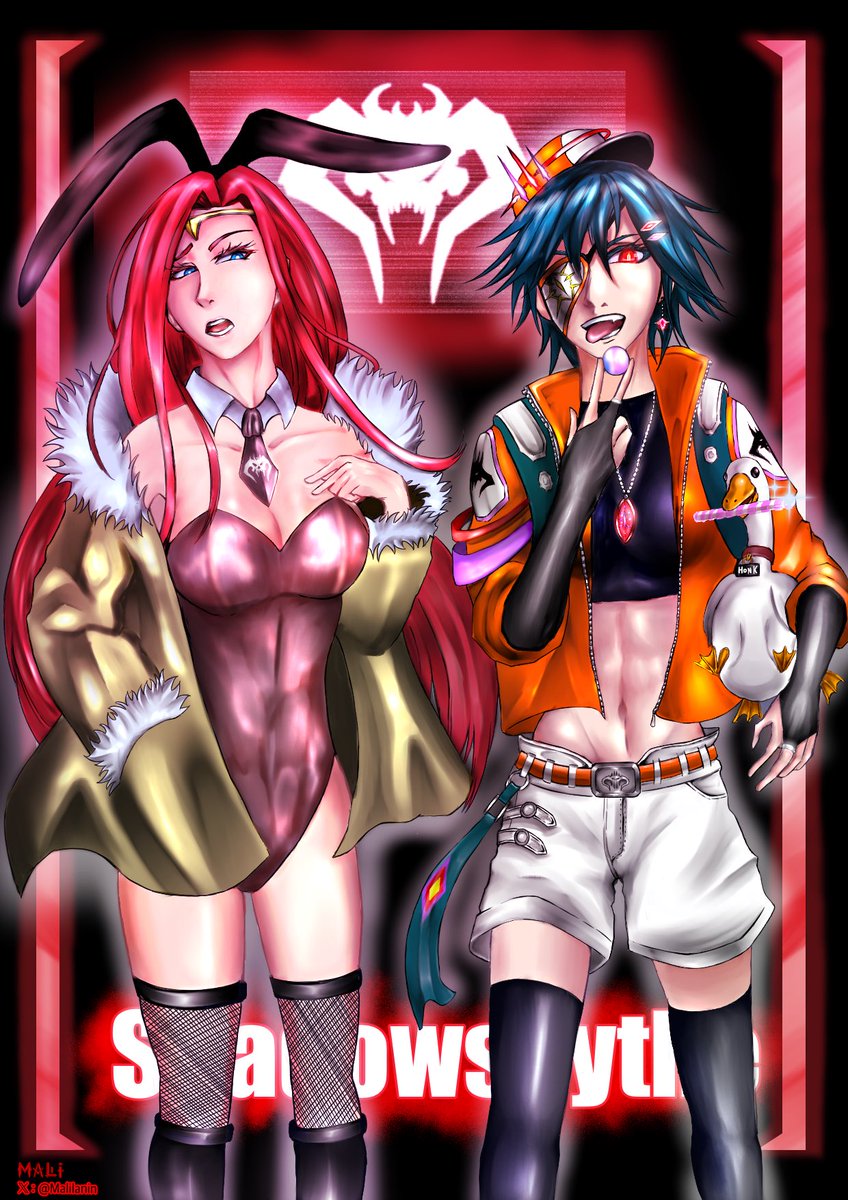 🥕Neme (my oc) &amp; Gravelyn 🐰
+ Goose Dragon🪿
“Long un-live the Shadowscythe!”
#AQW #AQWorld