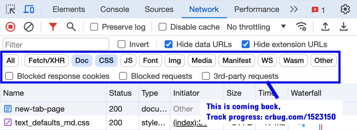 Chrome DevTools tweet media