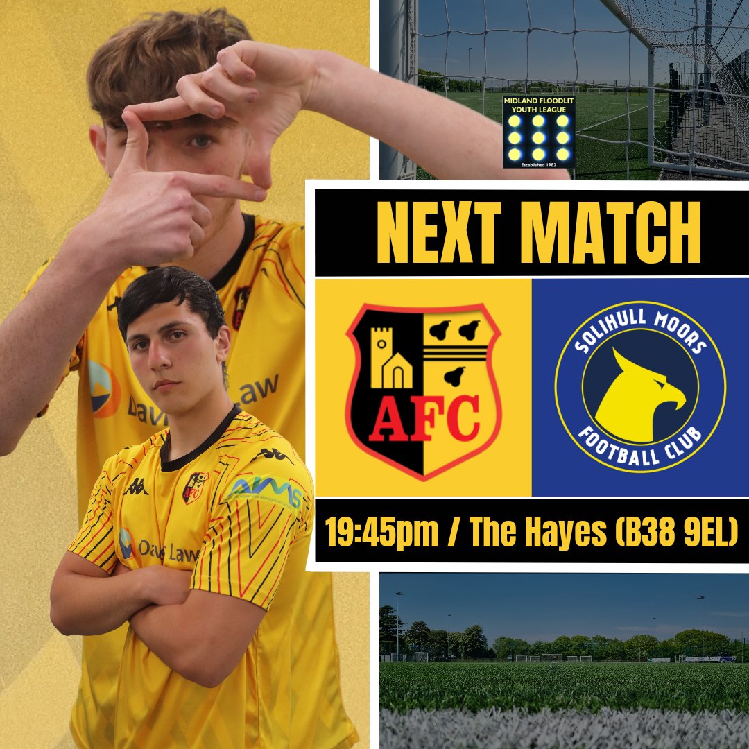 𝐍𝐄𝐗𝐓 𝐔𝐏: @SMFC_Elite 💪

The Church welcome The Moors to The Hayes on Friday night as we look to continue our good run of form, taking on a stern test and one that we are looking forward to. 🙌

#UpTheChurch 💛