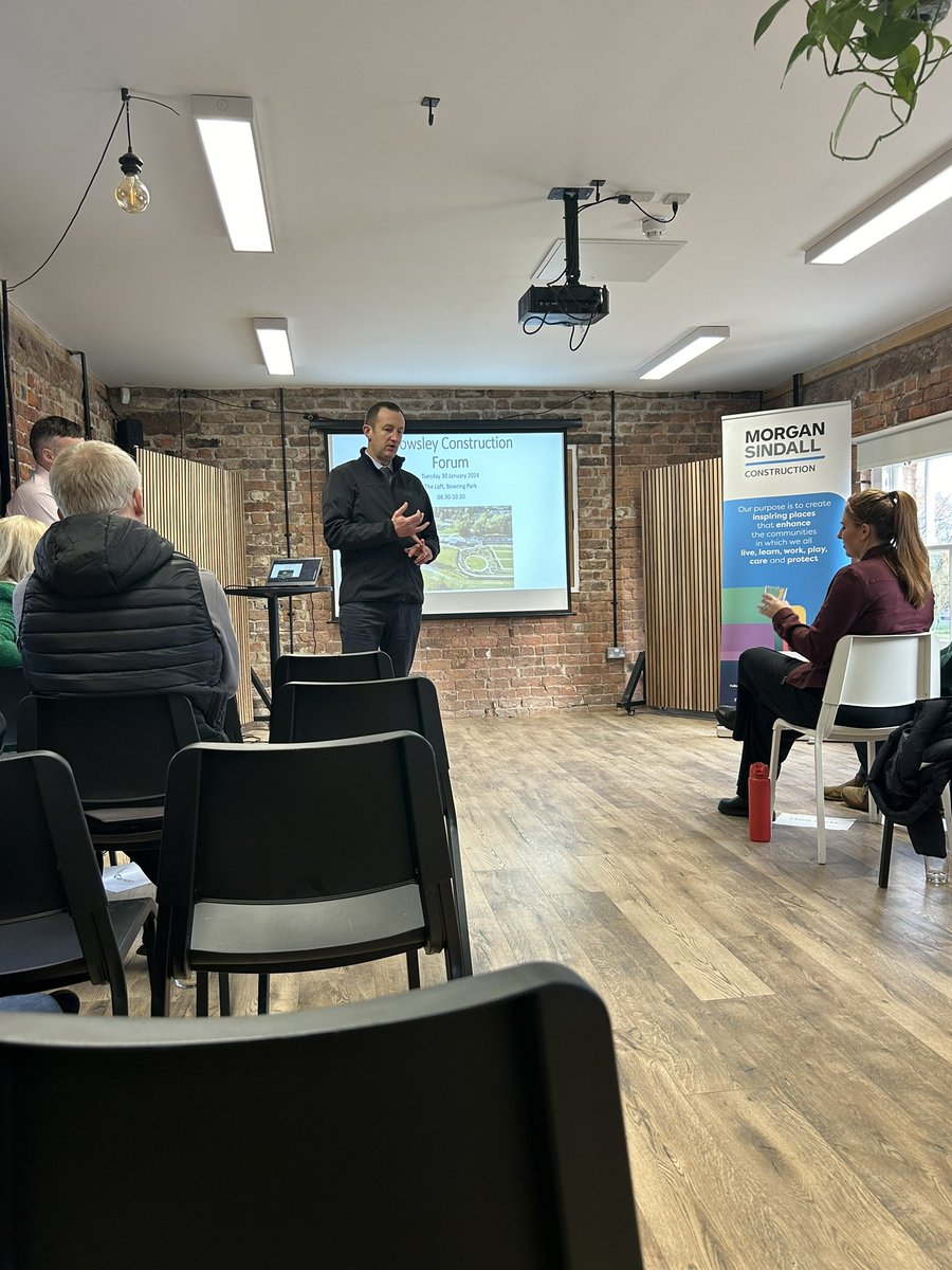 Early start <a href="/BowringParkGolf/">Bowring Park Golf</a> for the <a href="/KnowsleyChamber/">Knowsley Chamber</a> construction forum, great insight by <a href="/morgansindall/">Morgan Sindall Group</a> into the developments they are involved in across the borough.