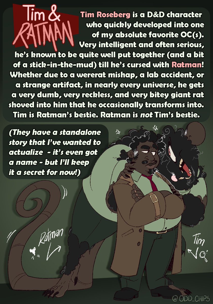 Odd-Chips // The Rat Guy!! 😔🐀✨ (Etsy Shop Open!) tweet media