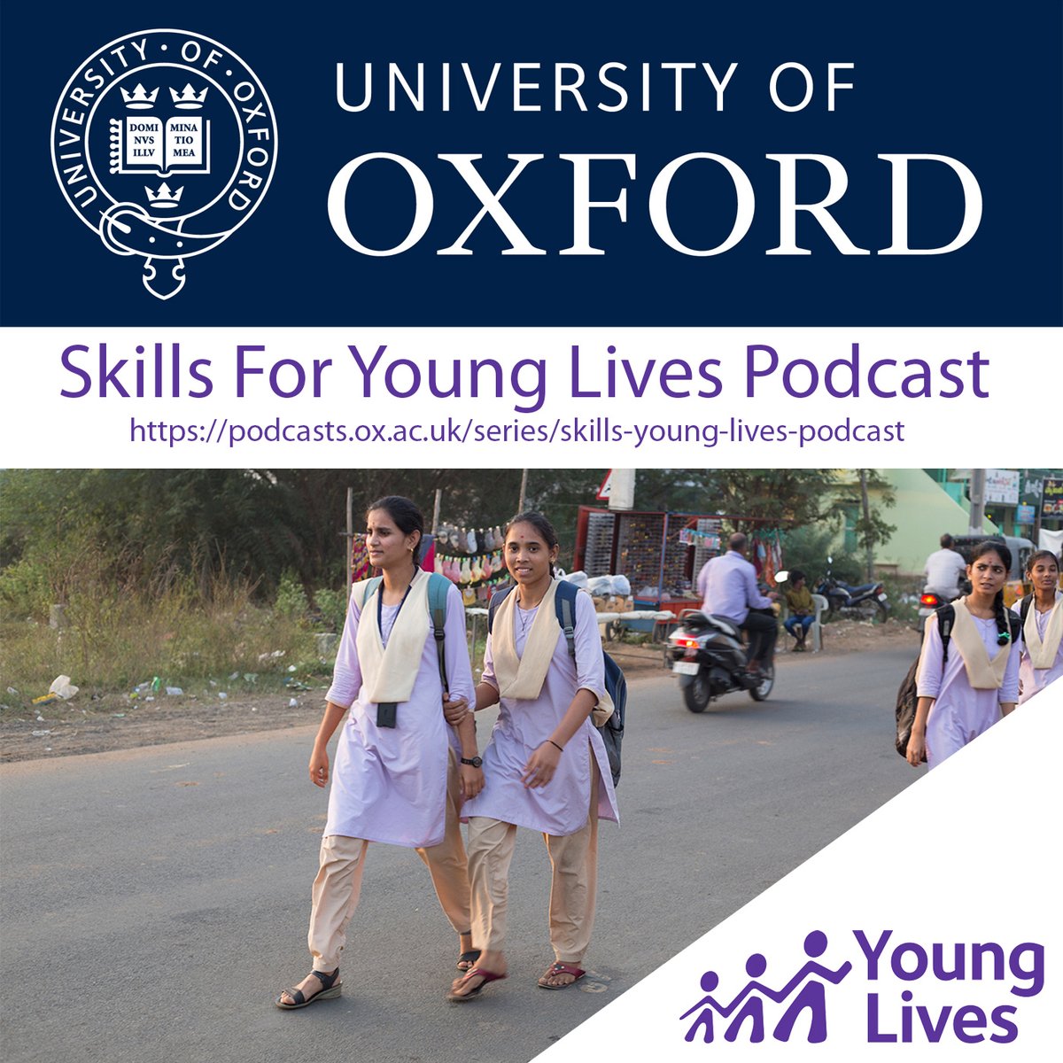 Episode 1 of our 'Skills for Young Lives Podcast' is all about social & emotional skills in the Global South. Tune in here shorturl.at/owAGV to find out more. @RTI_INTL_DEV @matthewchjukes in conversation with @EconCath on culture, change & what policies & progs help.