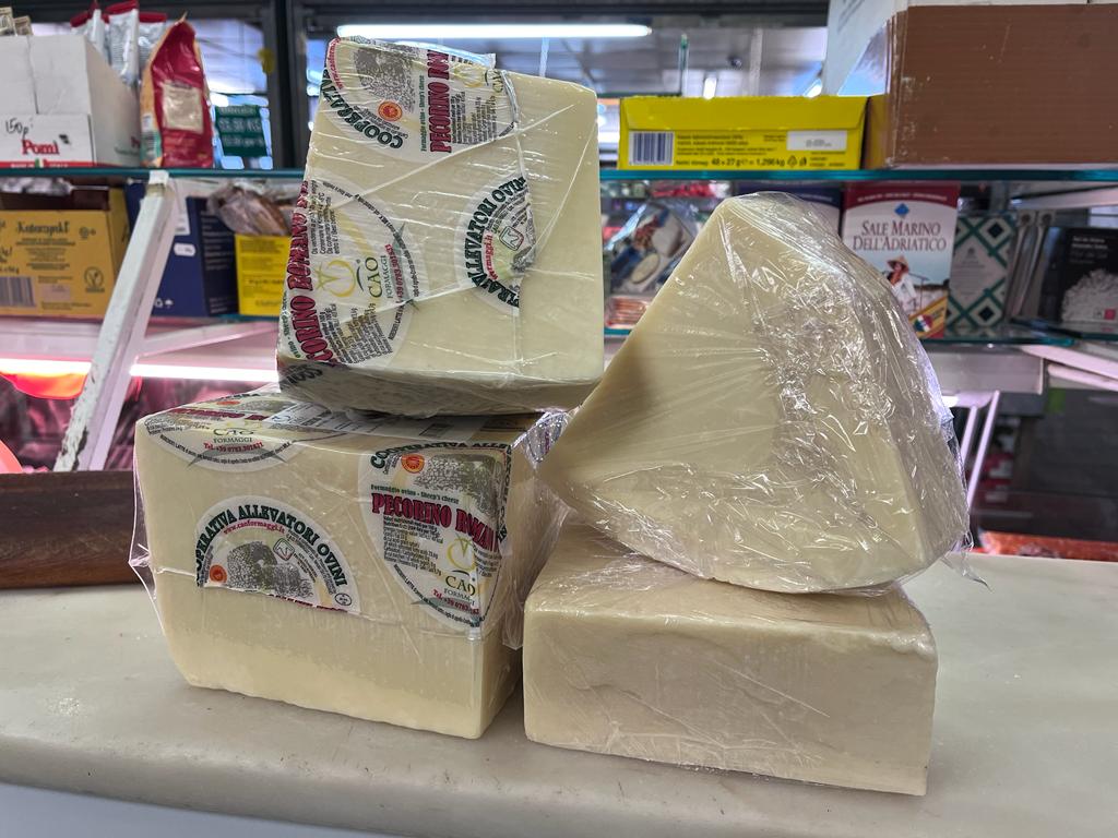 Did you know that the hard, salty Sheep's milk Pecorino Romano originated in ancient Rome and is one of Italy's oldest cheeses? We have a special offer on this gorgeous Pecorino Romano DOP - at just £25 per kilo (normally £30) #cheese #ItalianFood #ShopLocal @bradfordmarkets