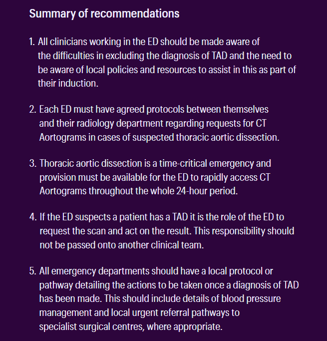 Royal College of Emergency Medicine (@rcollem) on Twitter photo Well done to the <a href="/RCRadiologists/">The Royal College of Radiologists</a> Professional Support and Standards Board, the RCEM QEC Committee and Baljinder Singh.
A brilliant collaboration, and must-read guidance for ED clinicians, but here are the recommendations summarised in the five key points: Well done to the <a href="/RCRadiologists/">The Royal College of Radiologists</a> Professional Support and Standards Board, the RCEM QEC Committee and Baljinder Singh.
A brilliant collaboration, and must-read guidance for ED clinicians, but here are the recommendations summarised in the five key points: