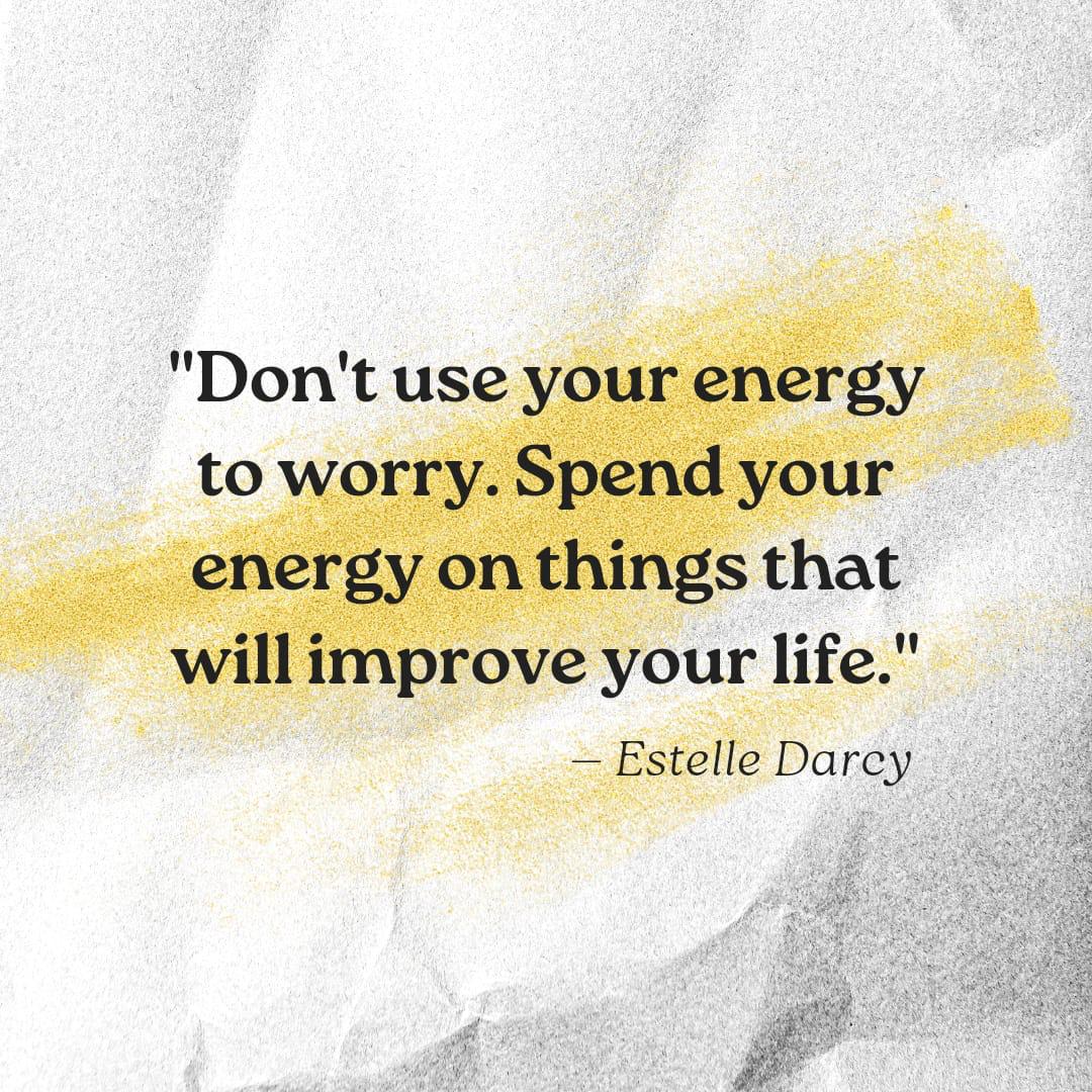 we should face our problems, and should change our fears into power,