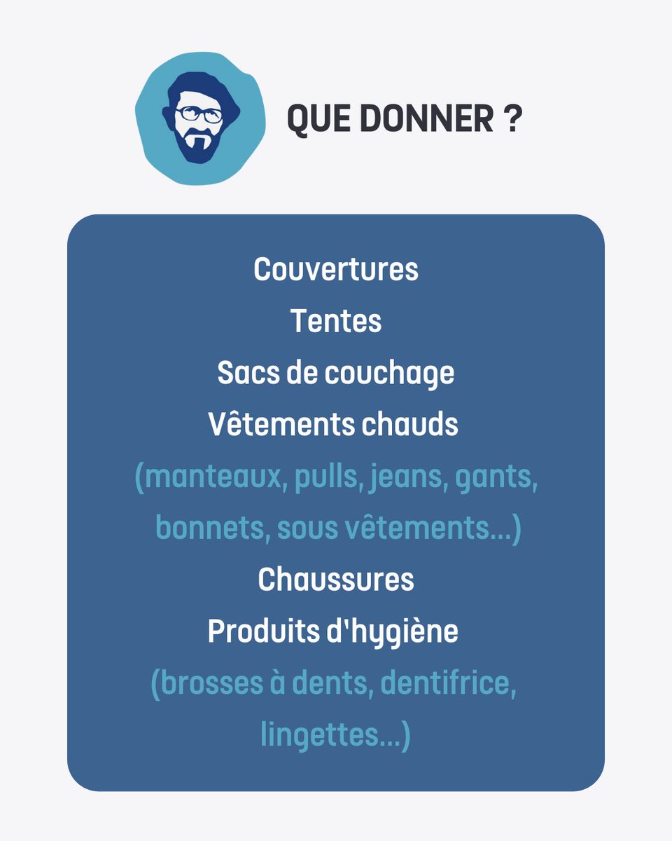 📢 Du 30 janvier au 29 février, le CMP participe à l'appel aux dons lancé par les Emmaüs parisiens et @labelemmaus. Venez déposer vos dons au sein de notre établissement et dans l'un des nombreux points de collecte 👉 urlr.me/Jm63g